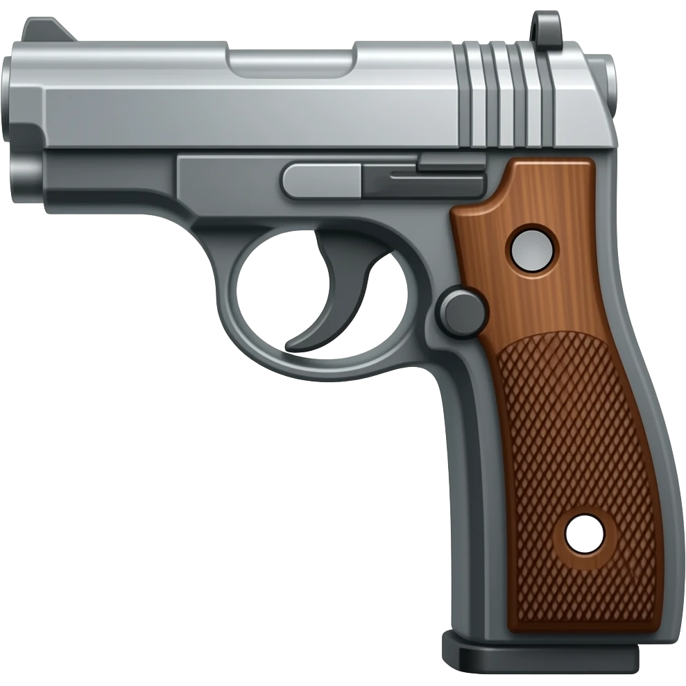 A gun emoji emoji