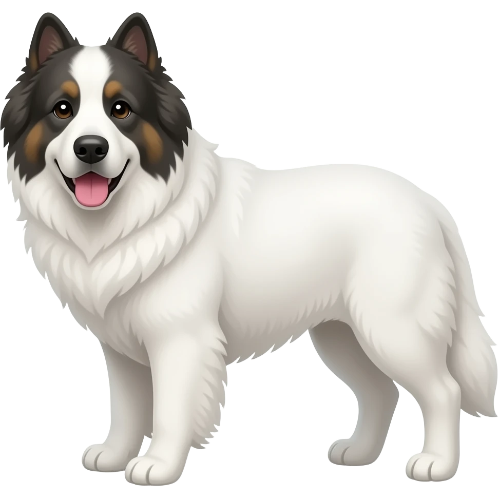 Great Pyrenees dog emoji