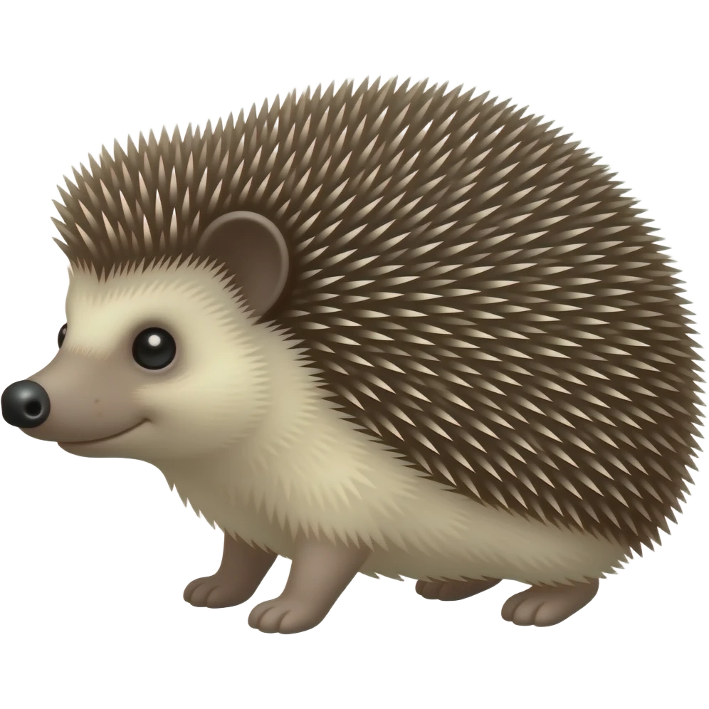 over hedgehogs emoji