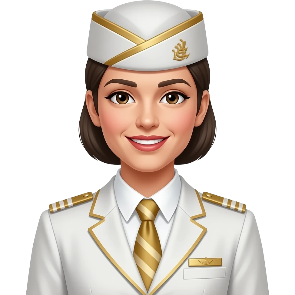 AZAFATA DE EMIRATES emoji