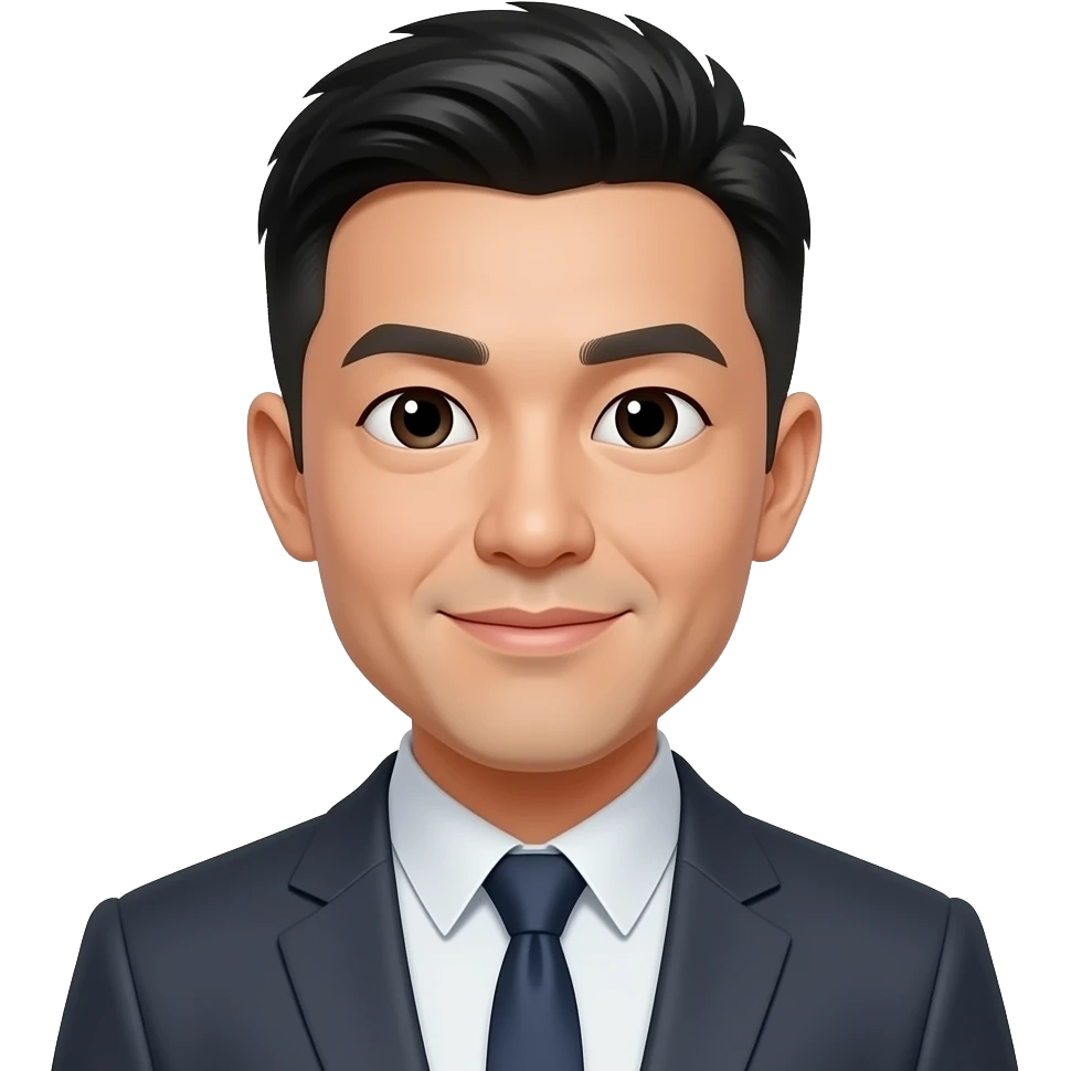 Black Chinese man emoji