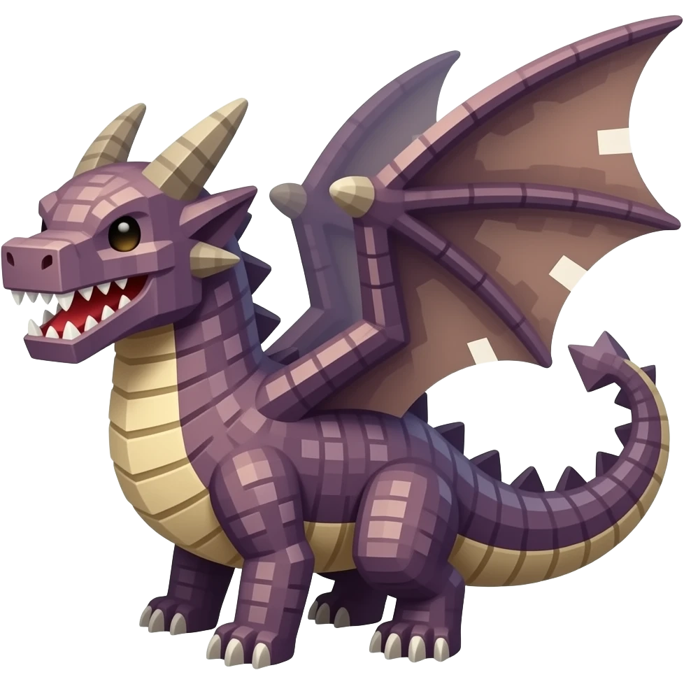 Minecraft ender dragon emoji