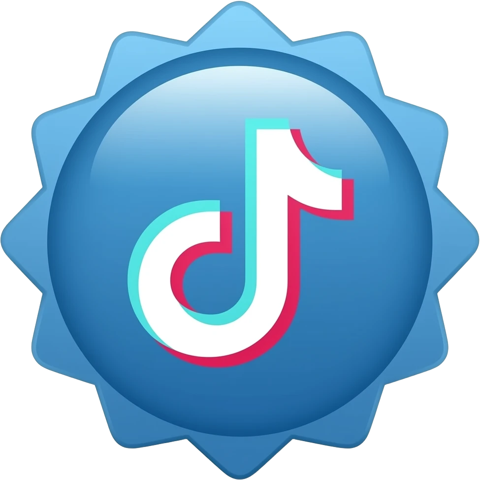 Centang biru tiktok emoji