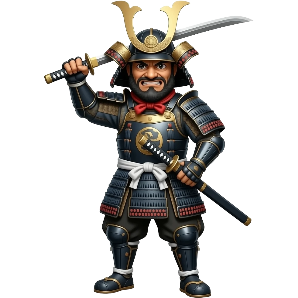 Tengu (bird warrior) emoji