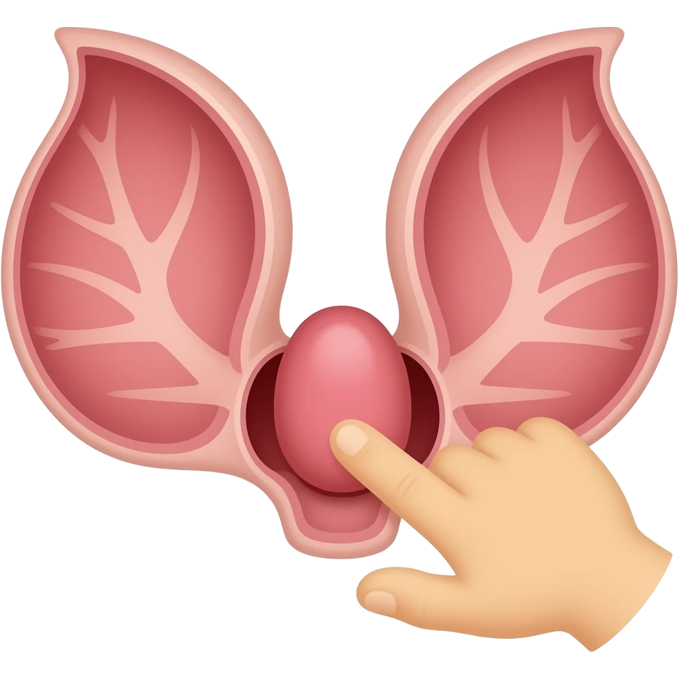Penis entering labia emoji