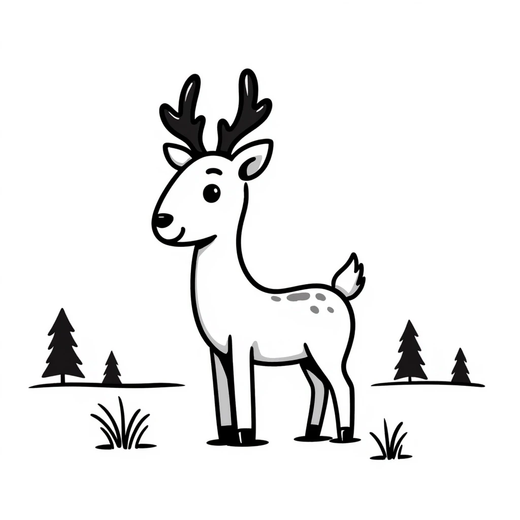 Deer emoji
