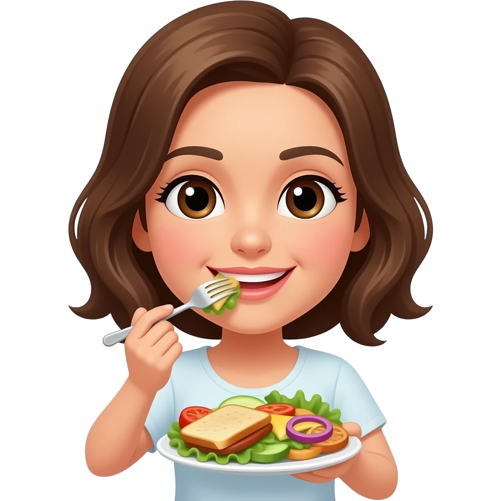 female lunch emoji