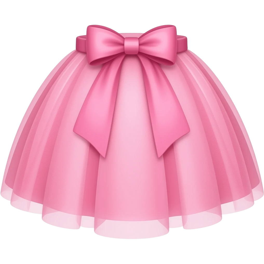 Tutu pink emoji
