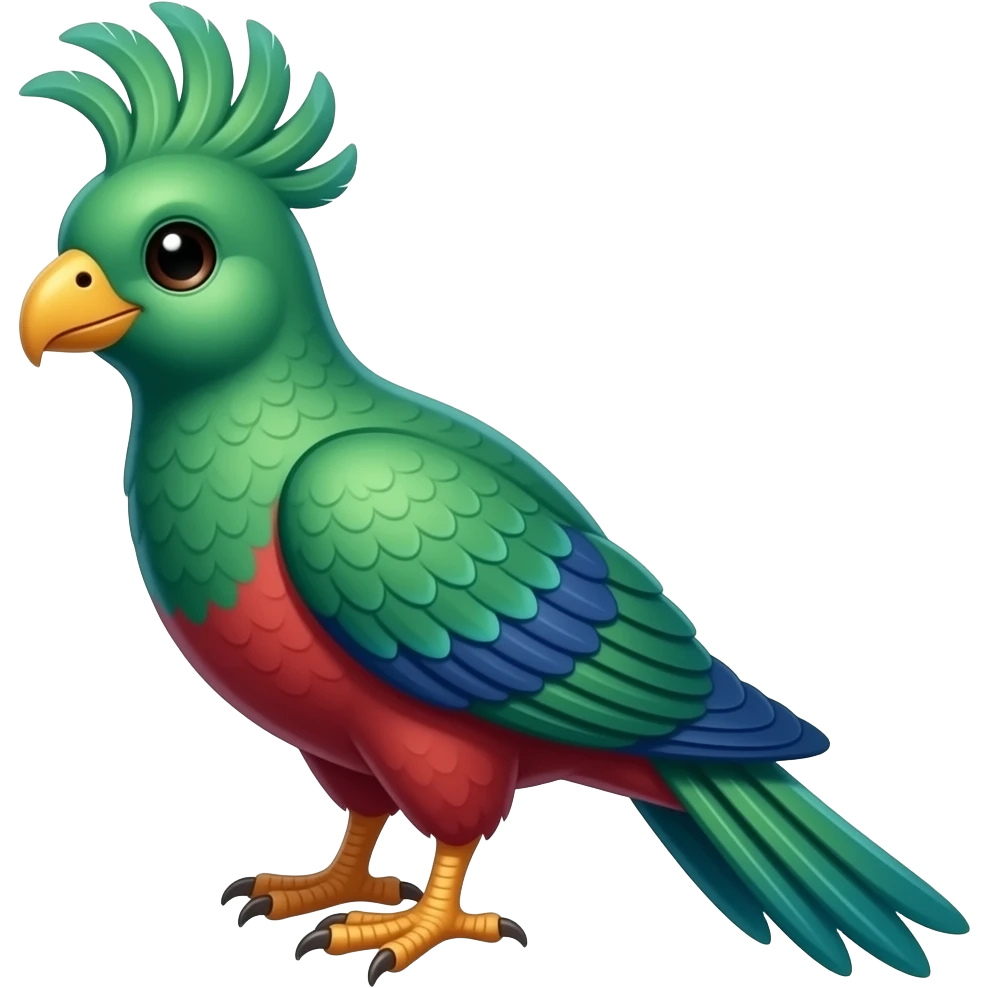Quetzal emoji