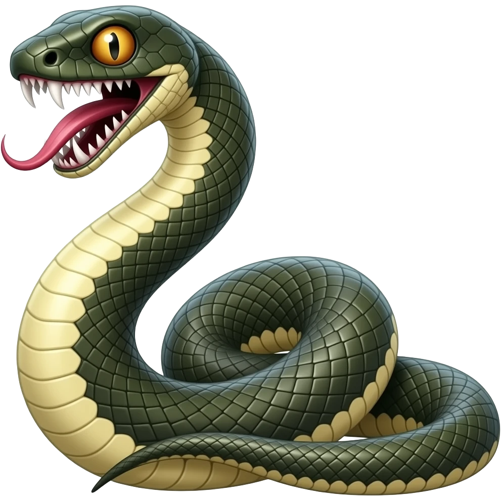 Generate a scary venom emoji for whatsapp,Instagram etc texting. emoji