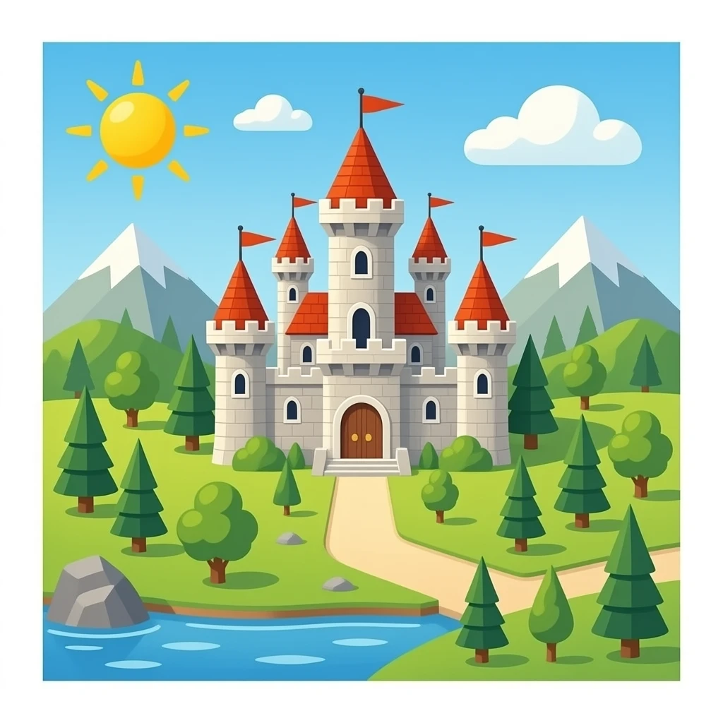 medieval kingdom layout emoji