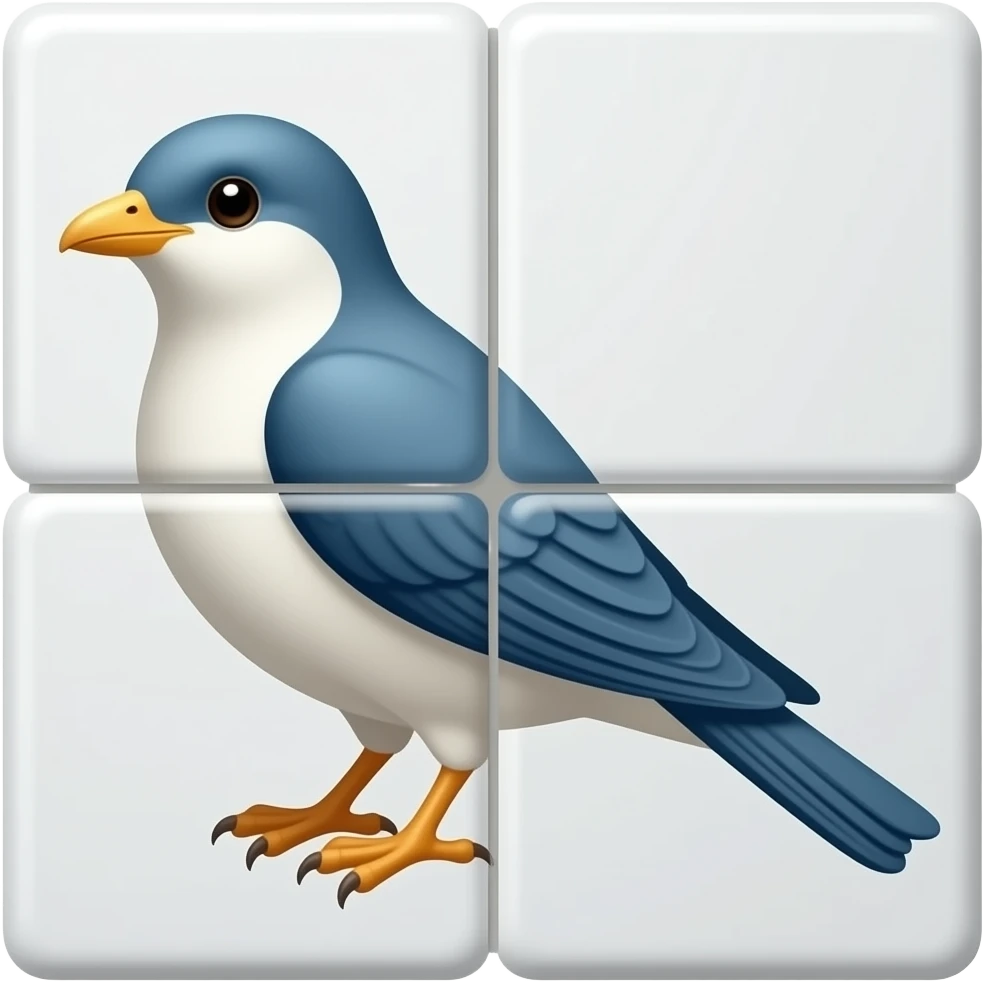 Azulejo (pájaro) emoji