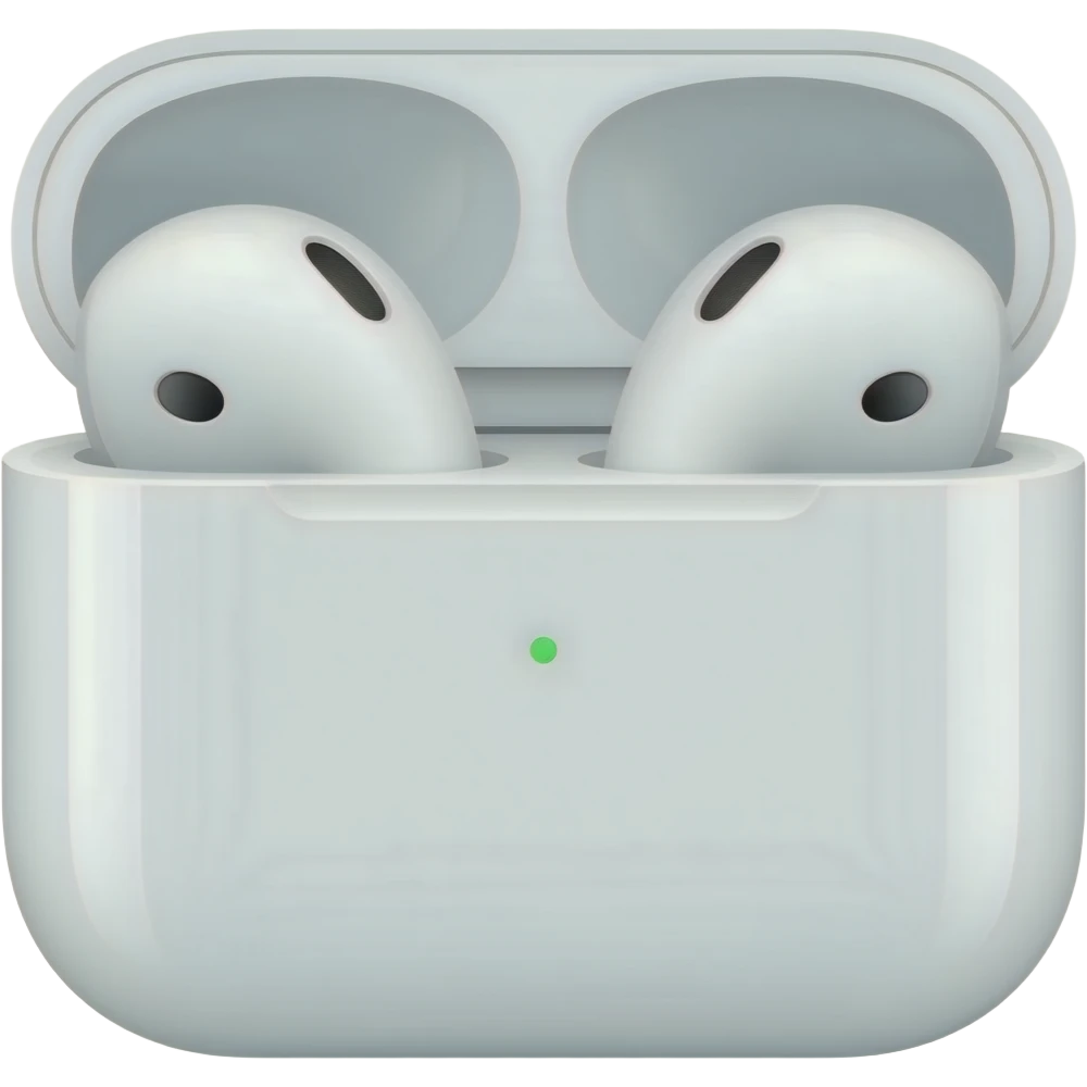 AirPods out of case emoji