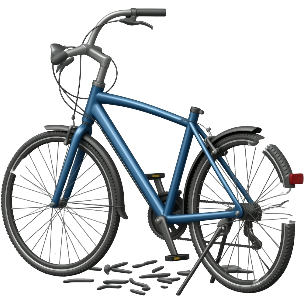 bicicleta partida emoji