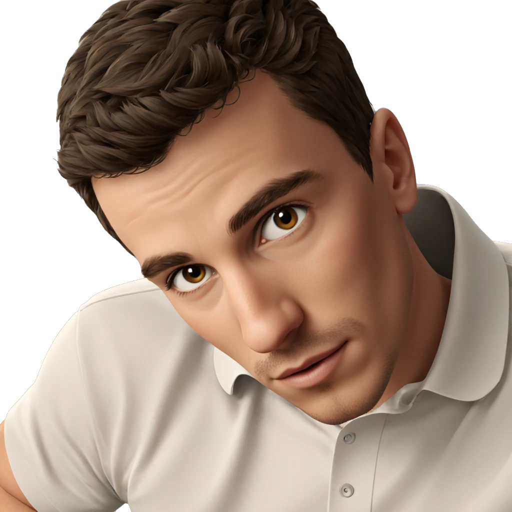 realistic portrait of a boy emoji