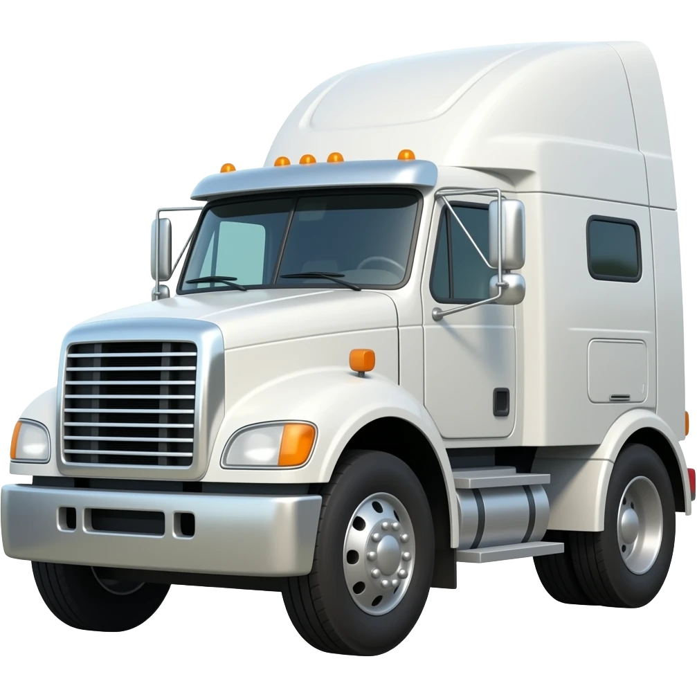 semi-truck  1968 emoji