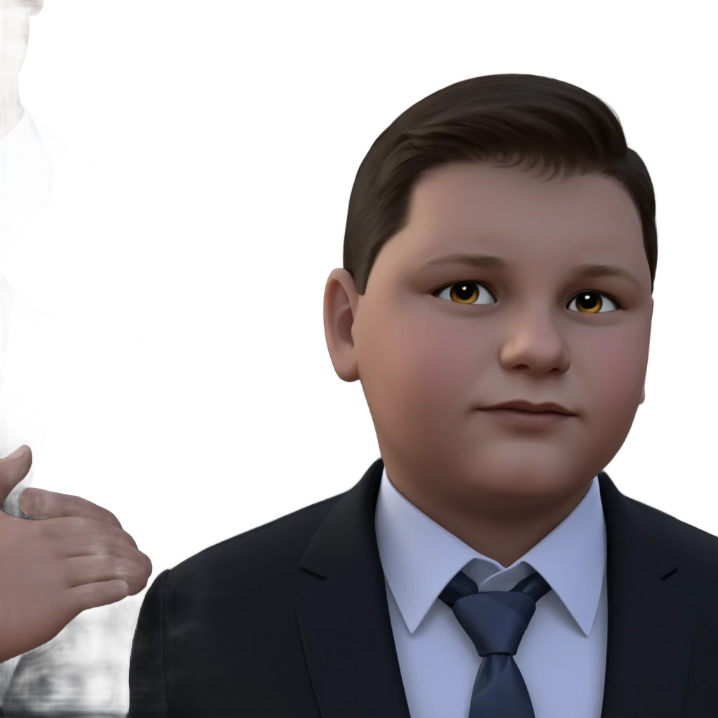 dapper boy in formal attire emoji