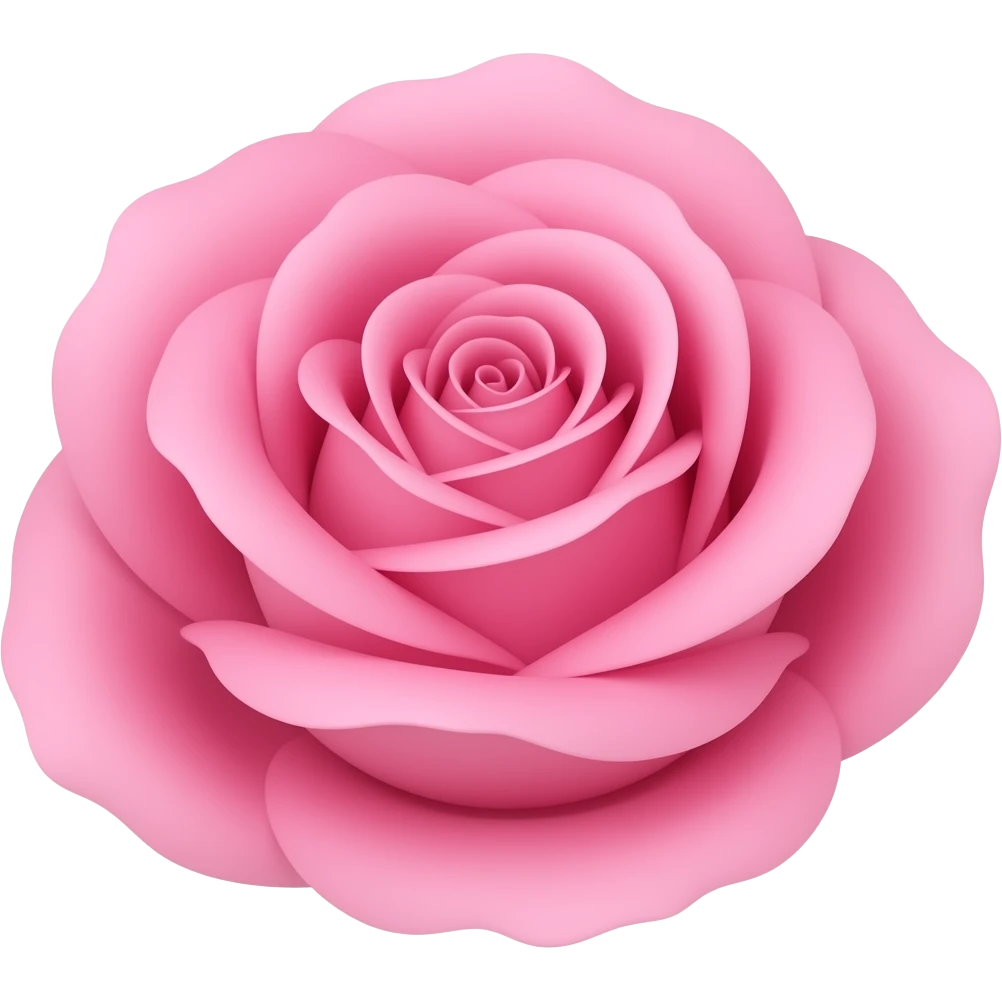 Fleur rose emoji