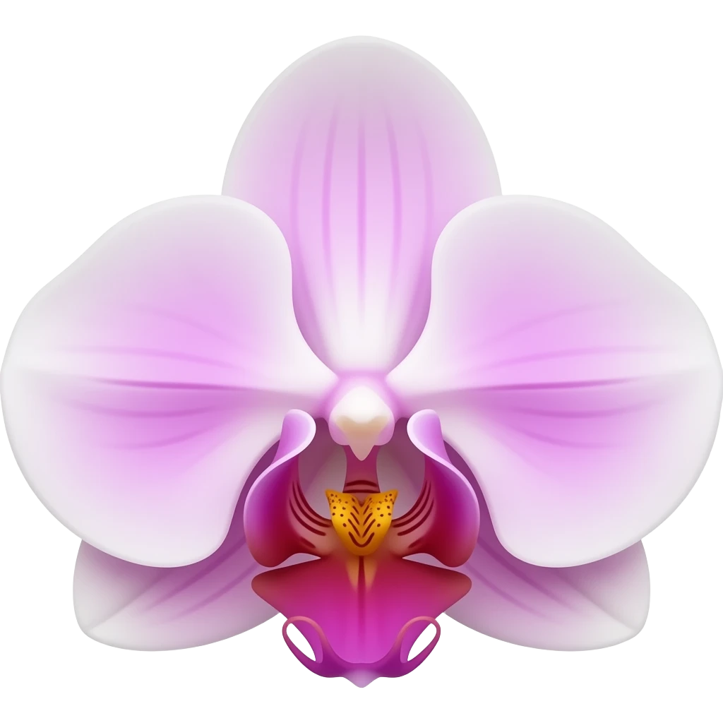 Orchid emoji