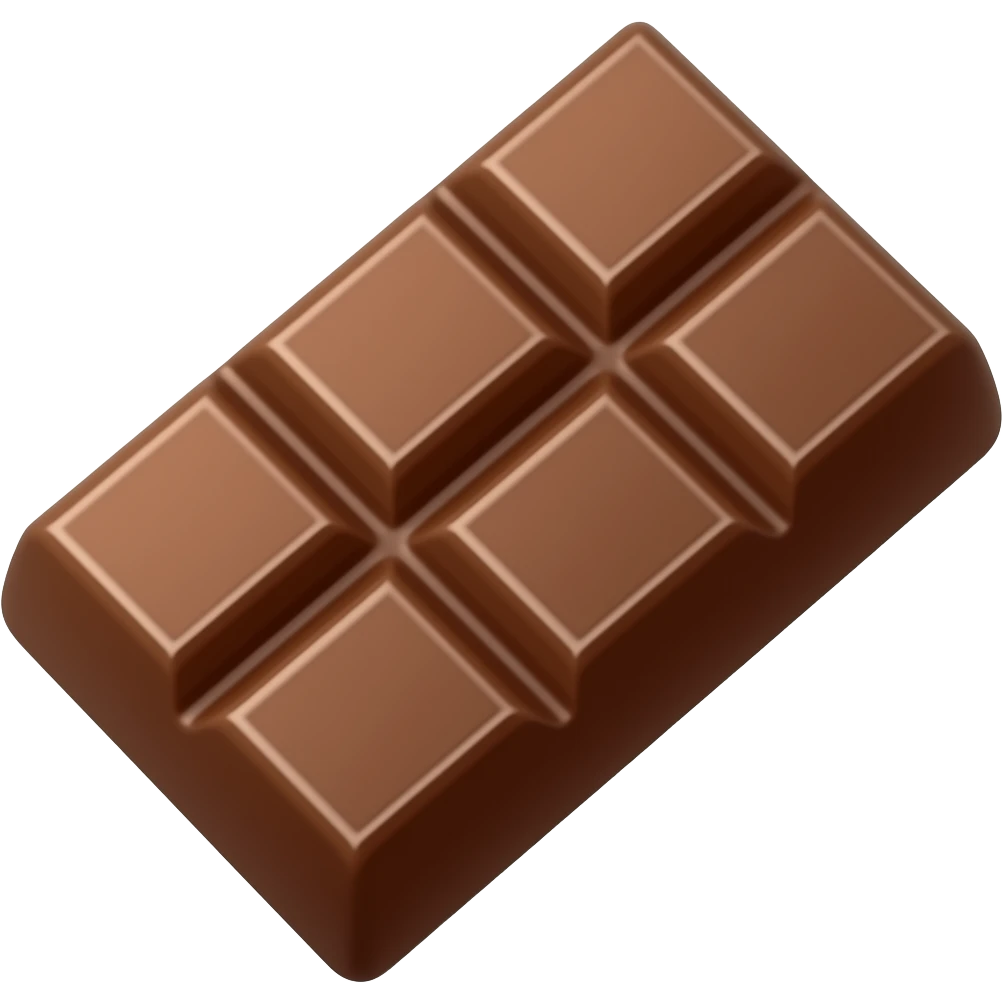 milk chocolate emoji