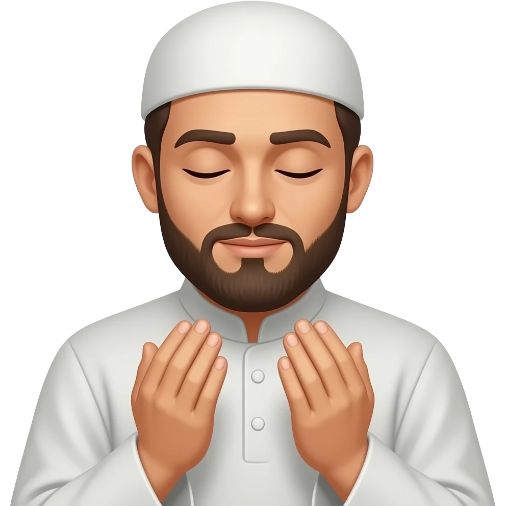 A person saying something is significant to say a prayer daily emoji