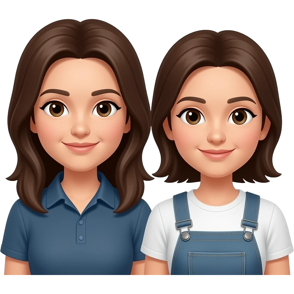 1 man and 1 woman that show exactly 1 man and 1 woman with a total of 2 emoji