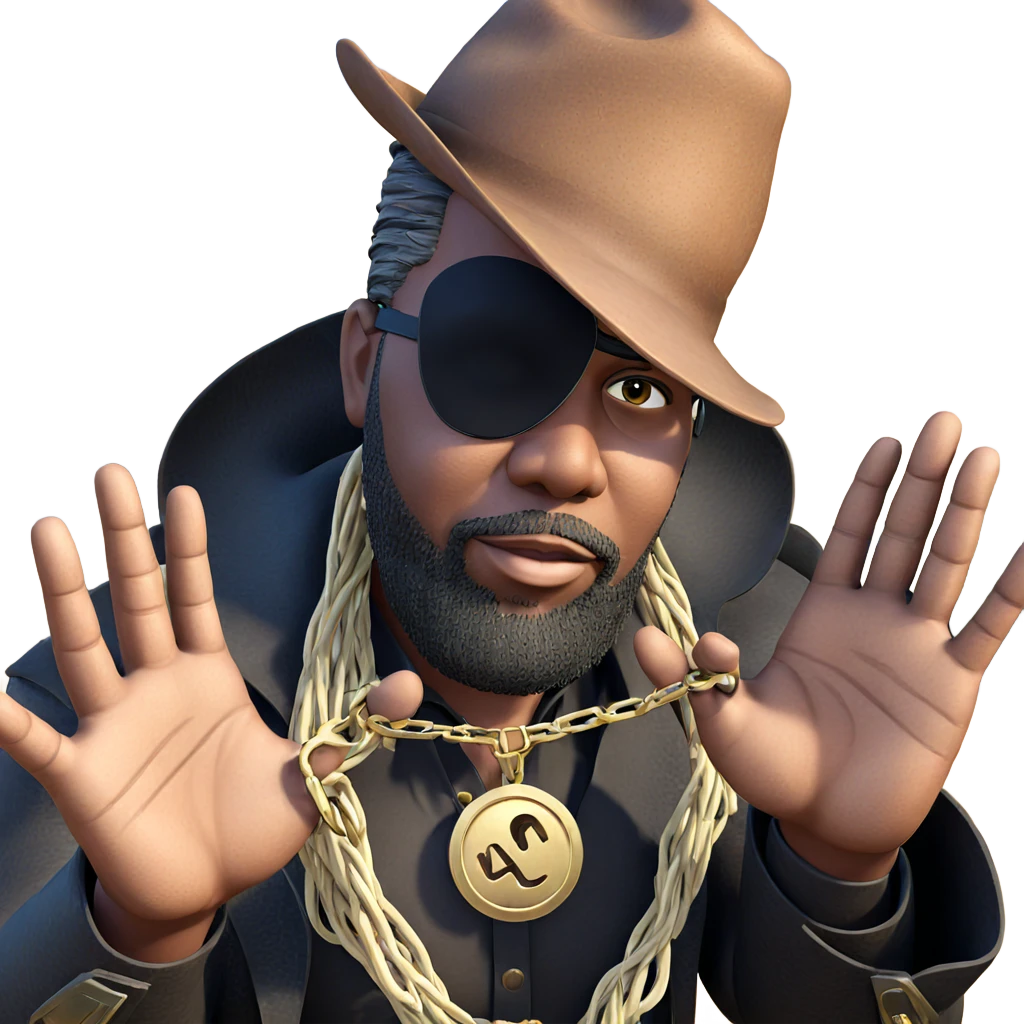 mysterious cowboy in the outdoors emoji