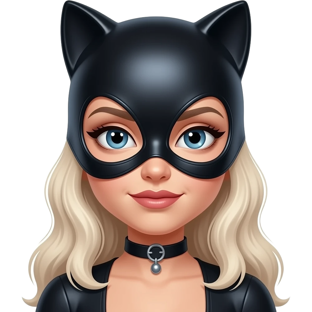 romantic mad catwoman emoji