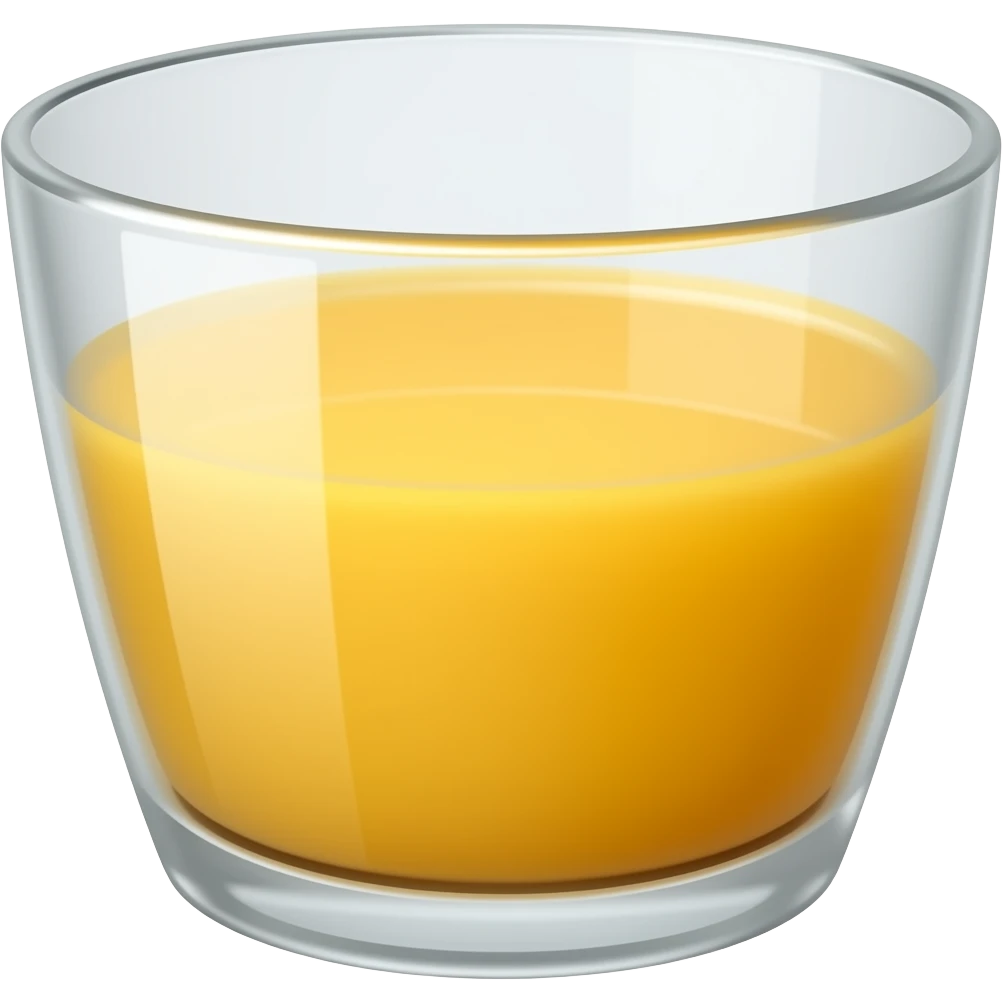 A cup of juice emoji