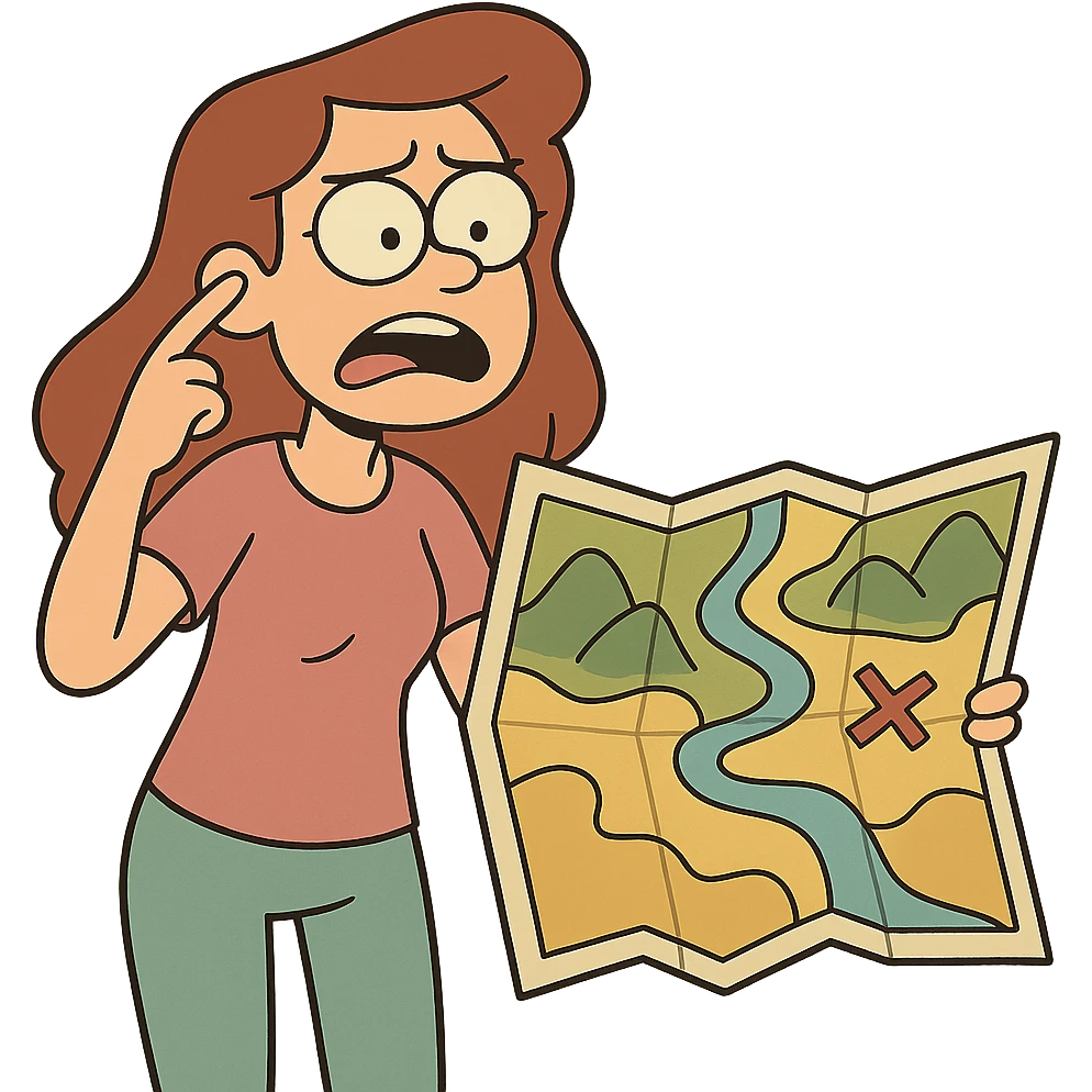map with bold shapes emoji