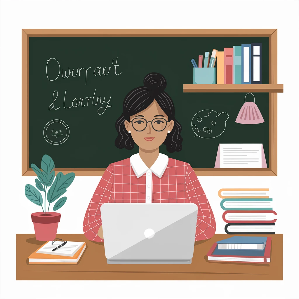 everyday routine of an online teacher emoji