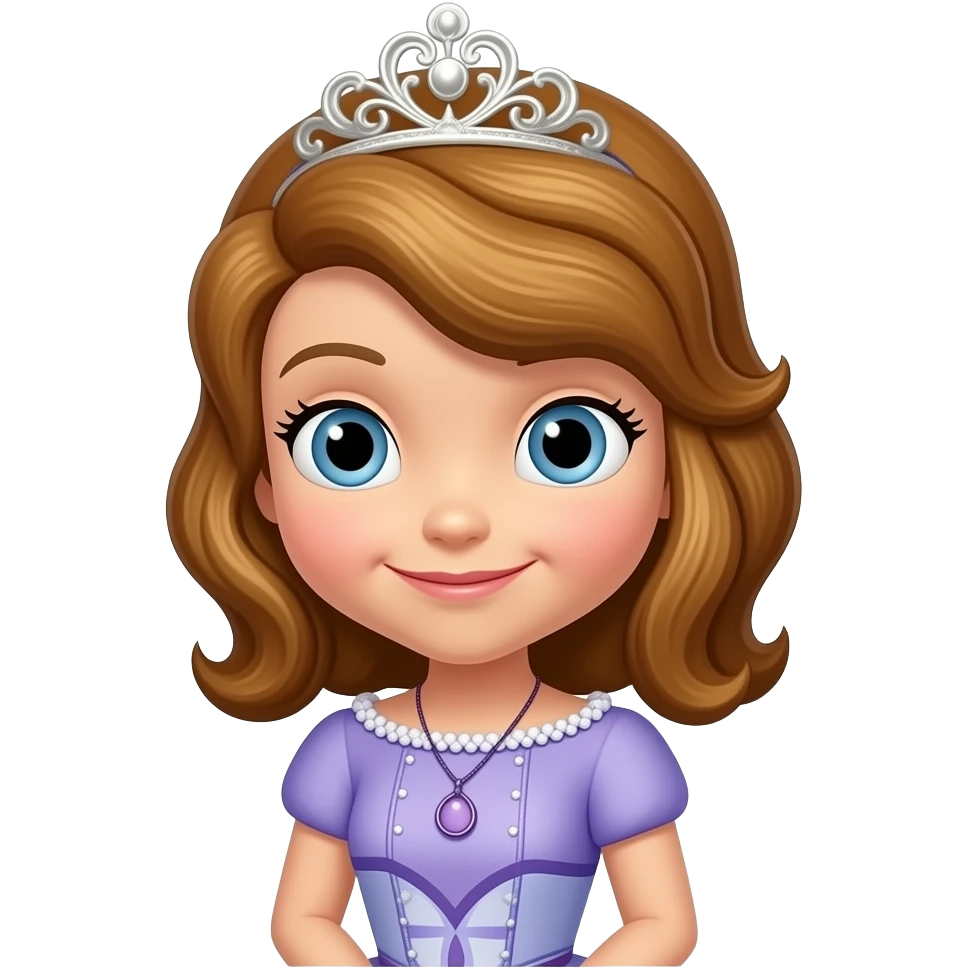 Sophia the First emoji