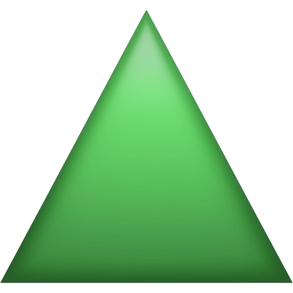 green triangle emoji