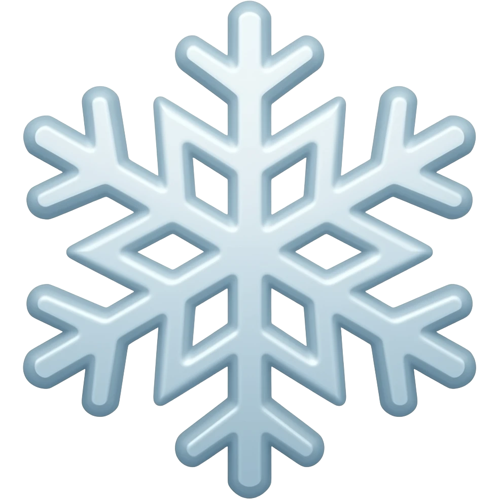 snowflake emoji