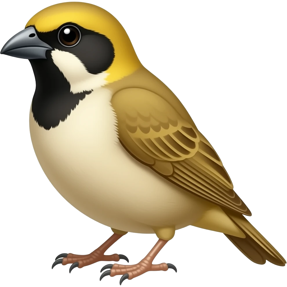 Weaverbird emoji