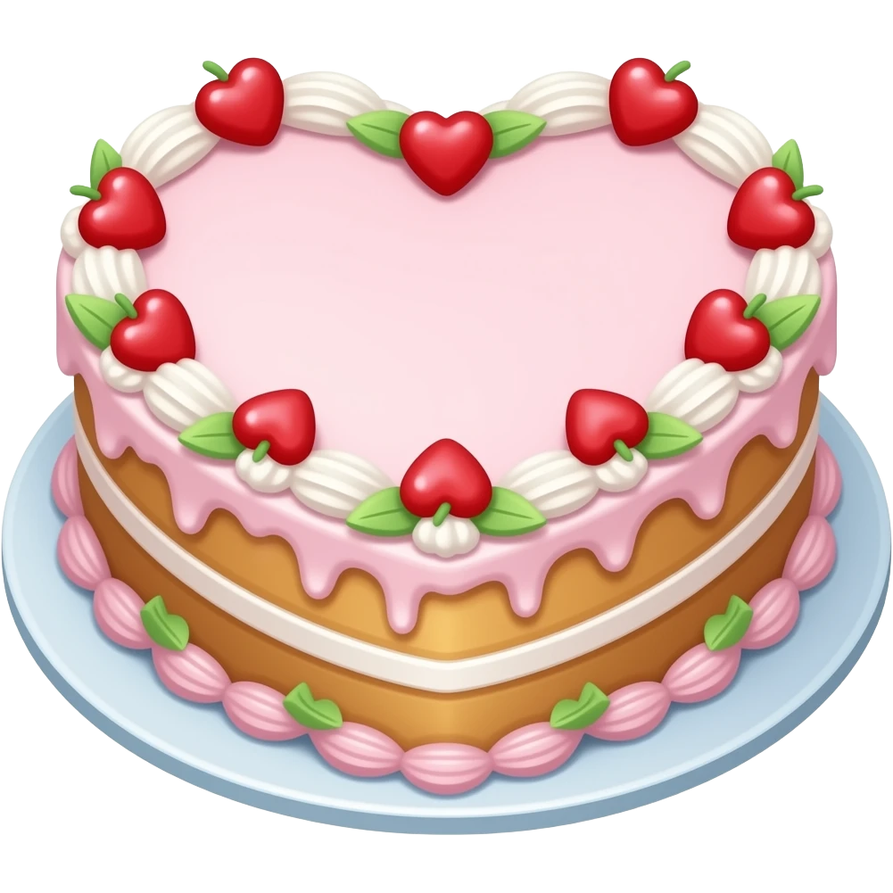 heart cake emoji
