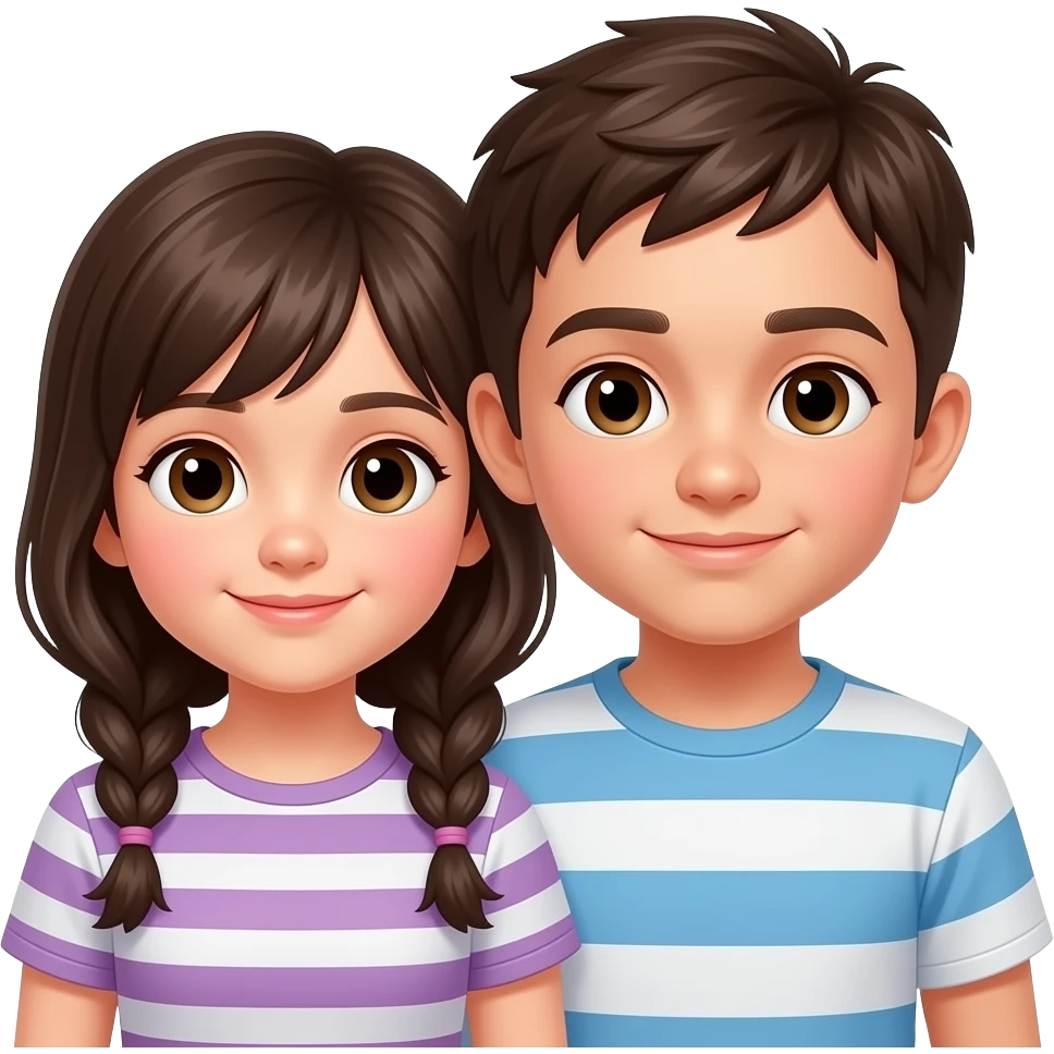 super close siblings emoji