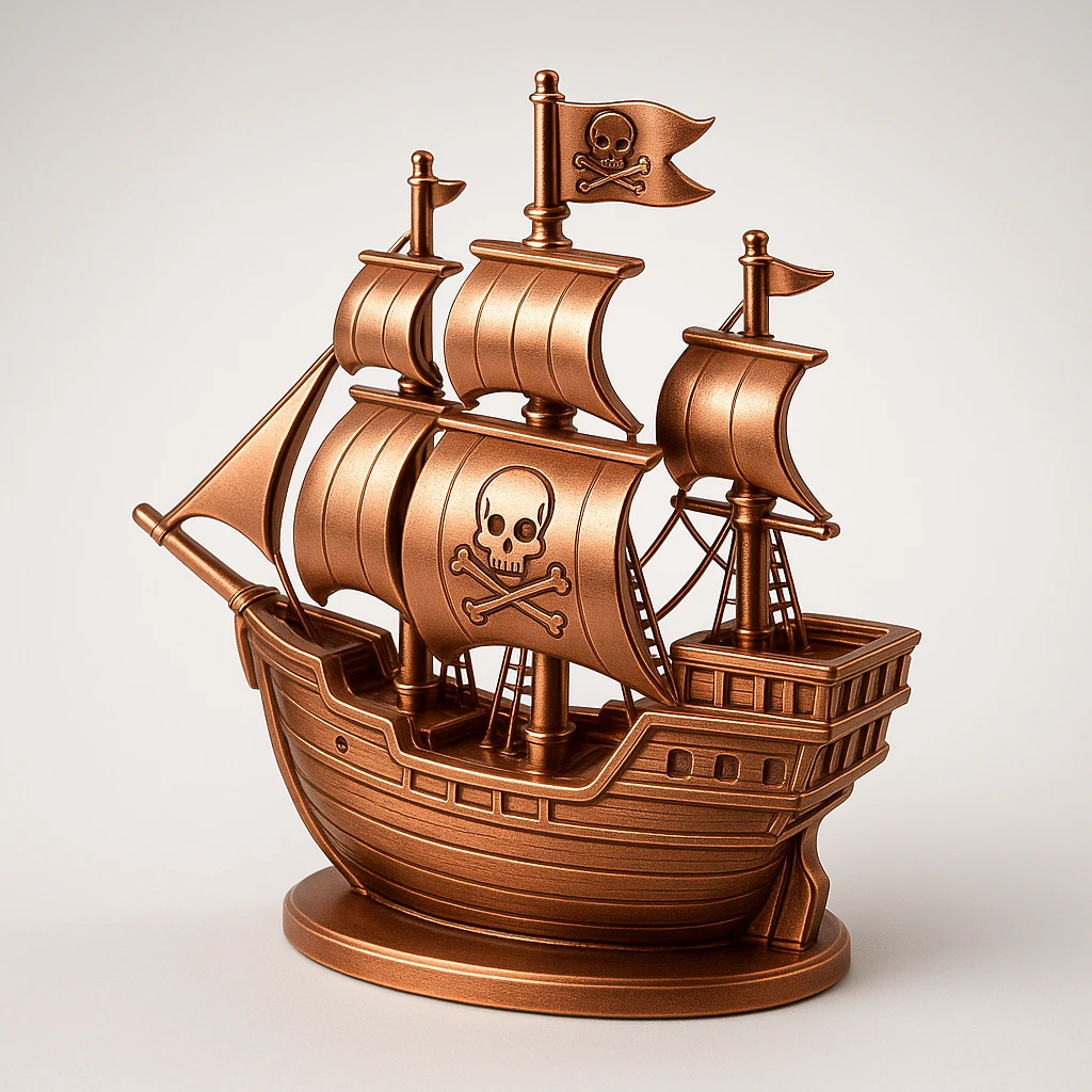 pirate ship emoji