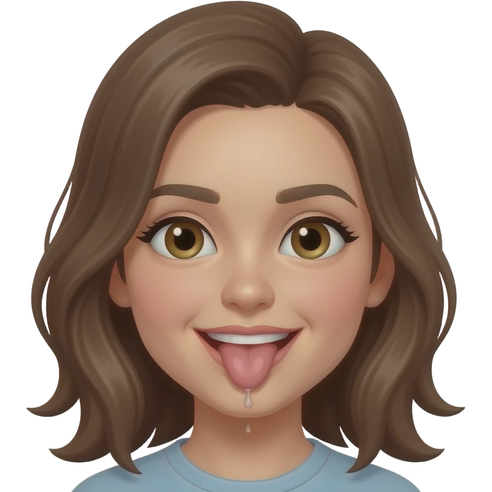 👅💦🤤😳 emoji
