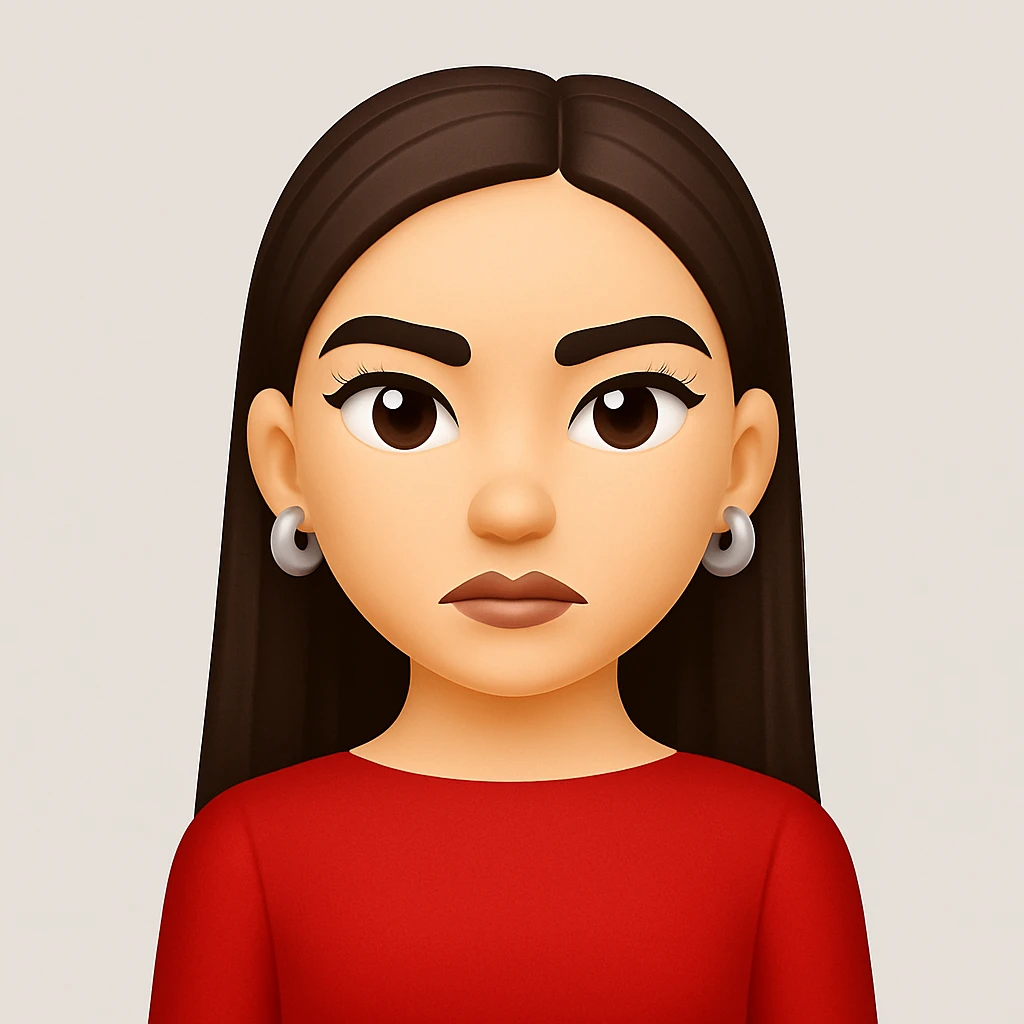 A 3D Apple-style emoji version of the uploaded image, preserving its colors, shapes, textures, and overall design, simplified into emoji form while keeping key details recognizable. Smooth glossy finish, soft shadows, high-quality render, minimal background. emoji