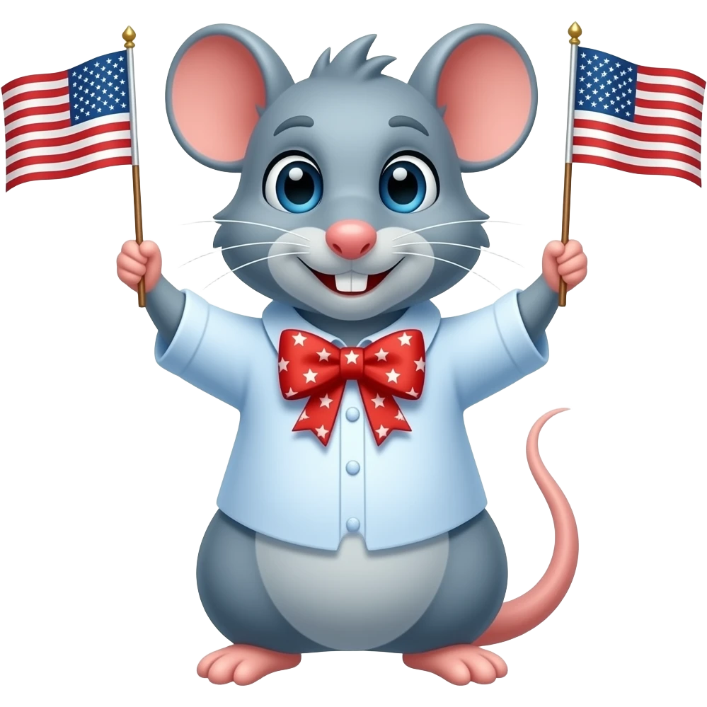 Rat july 4 emoji