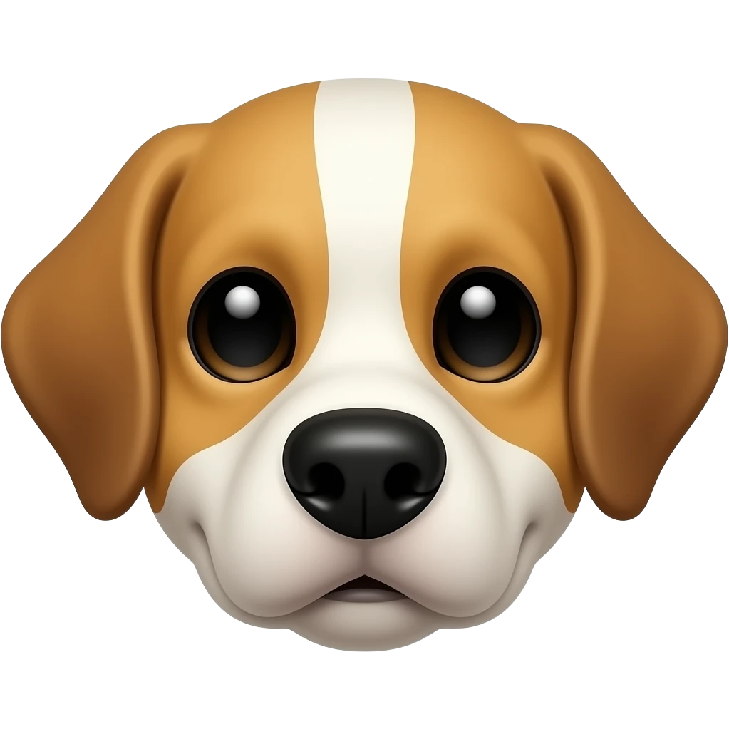 Dog nose emoji