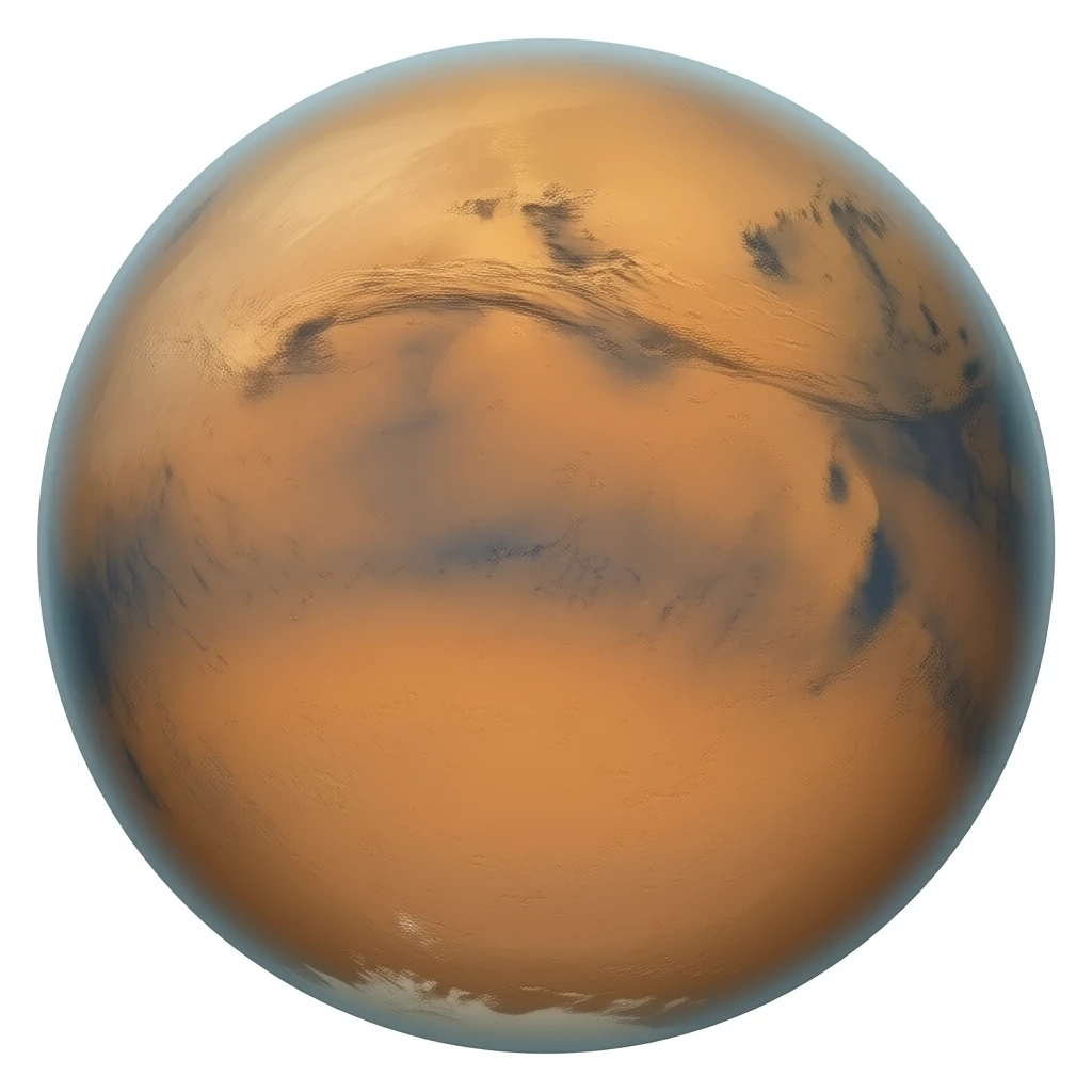 Mars planet emoji