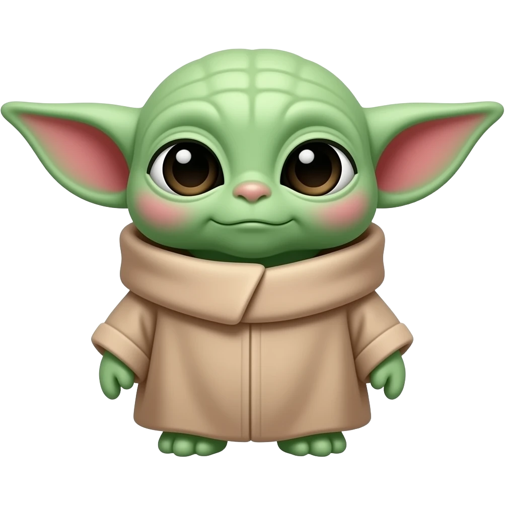 Yoda bebek versiyonu emoji