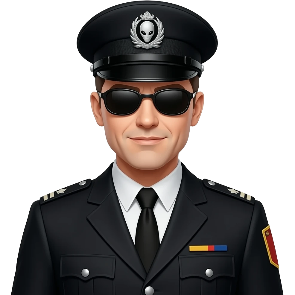 men in black alien emoji