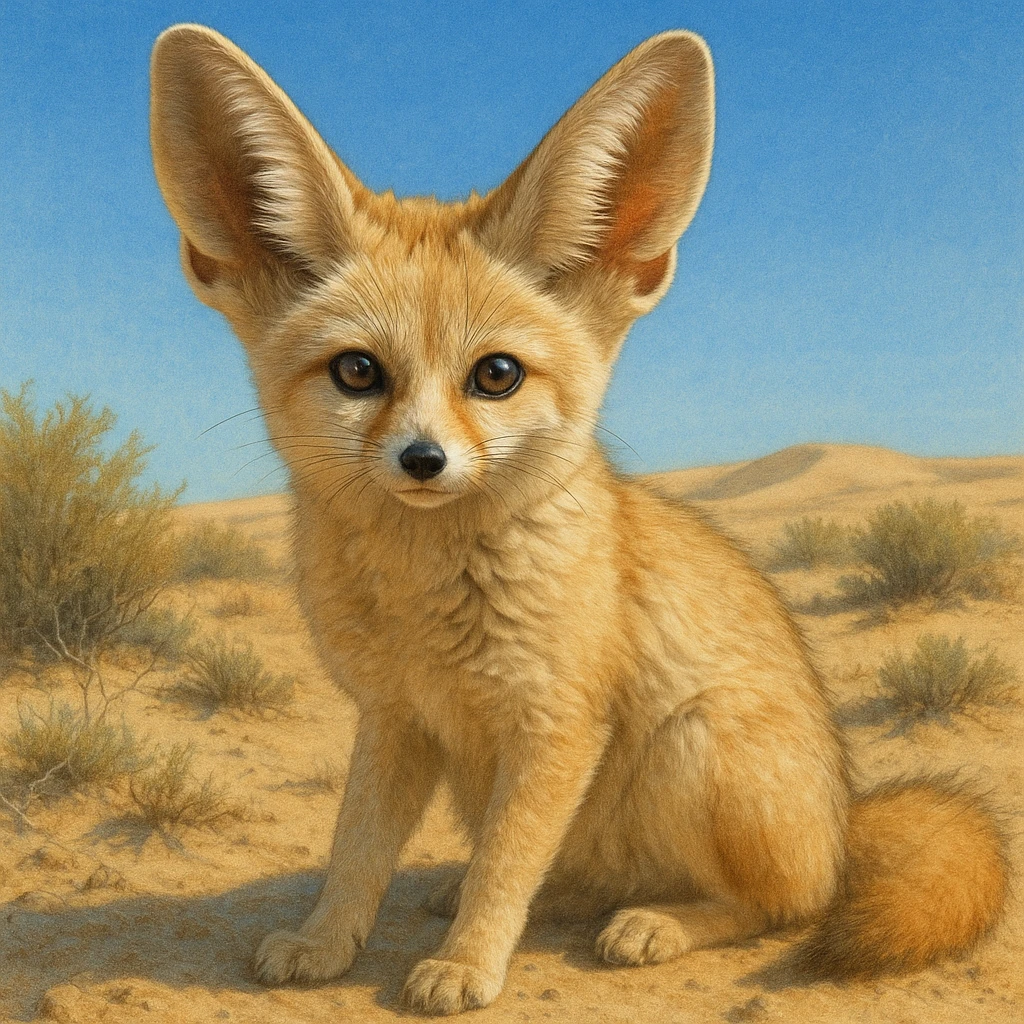 Fennec fox emoji