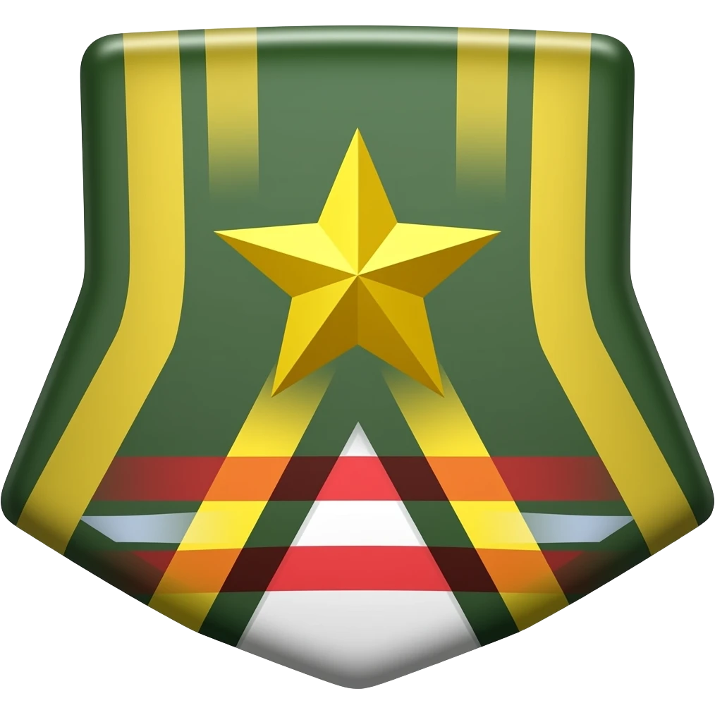 create emoji for veteran badge emoji