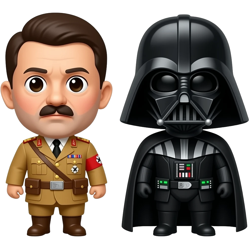 Hitler vs Darth Vader emoji