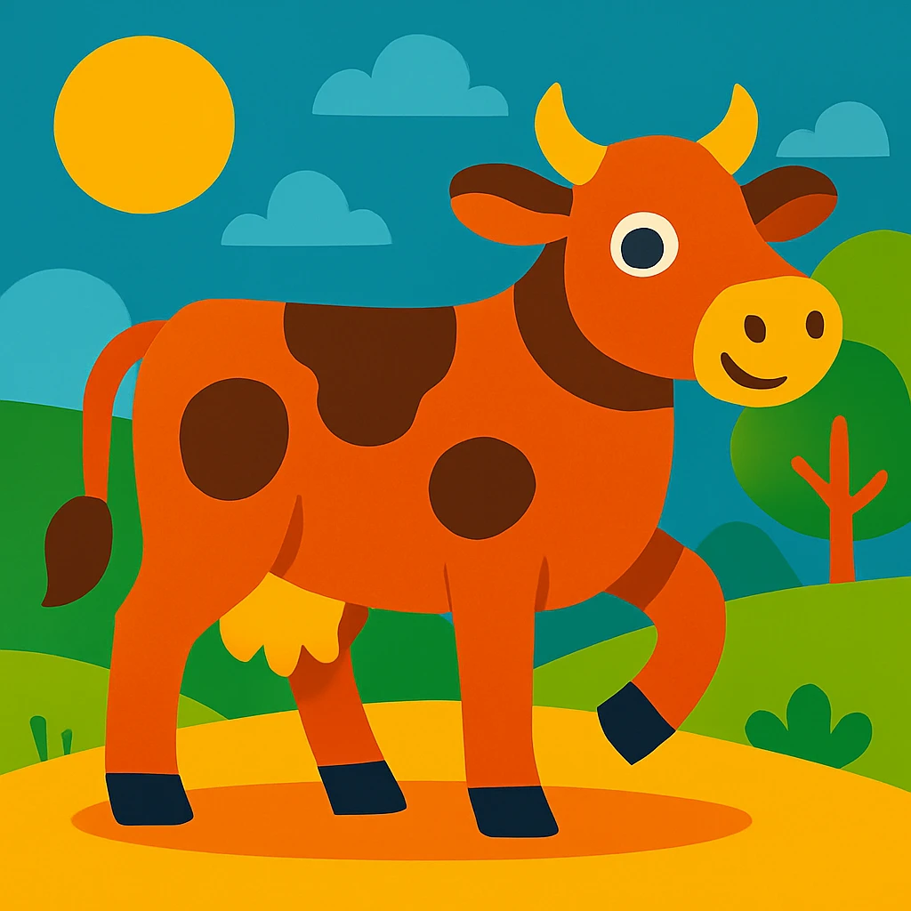 Cow emoji