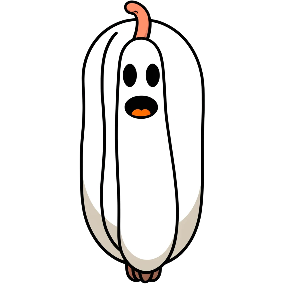 Scary penis emoji